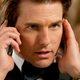 Tom Cruise on the phone.